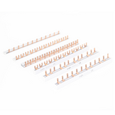 TOBB-P 1-4P Copper Busbar for Circuit breaker PIN MCB Distribution Box TONGOU
